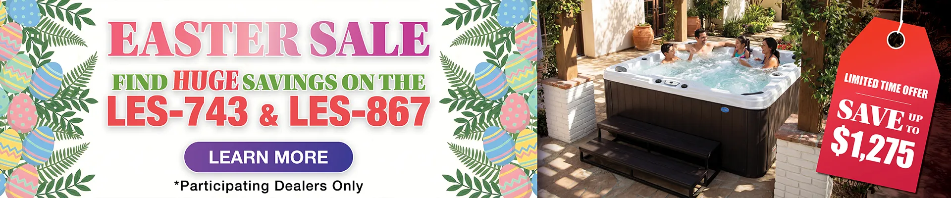 Calspas hot tub being used in a family setting - Houston