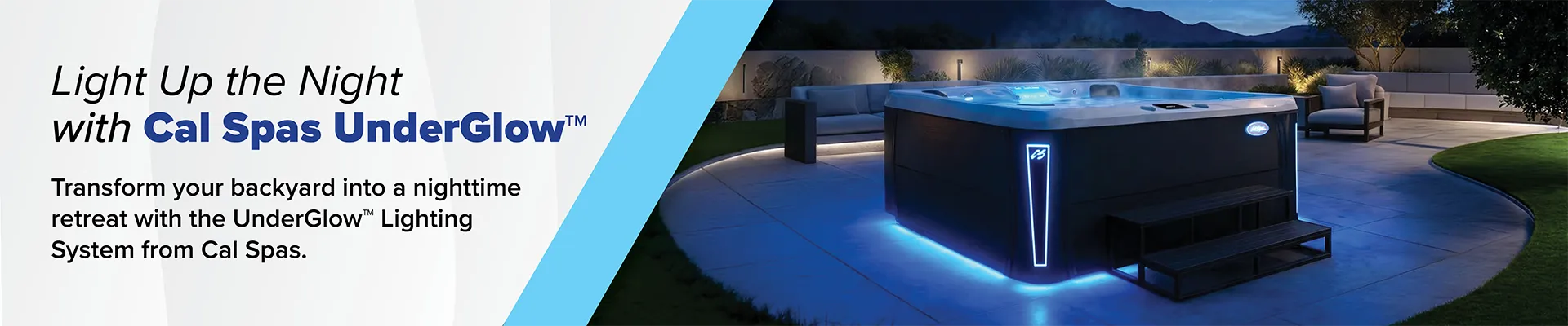 Calspas hot tub being used in a family setting - Houston