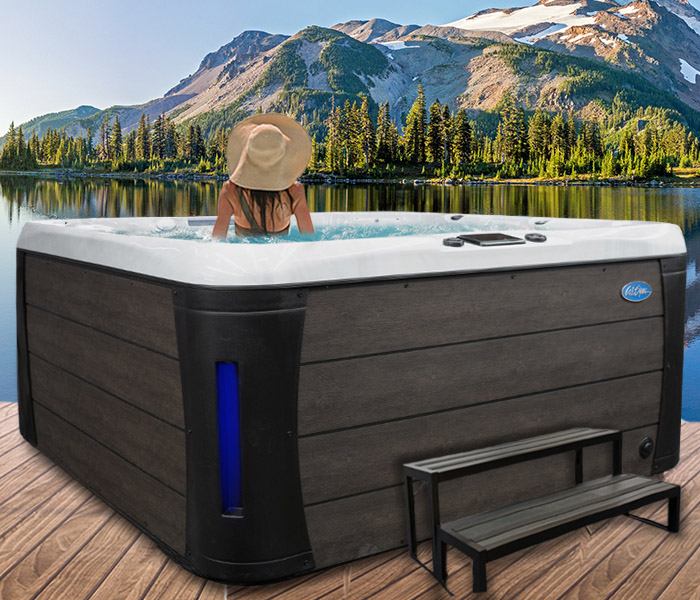 Calspas hot tub being used in a family setting - hot tubs spas for sale Houston